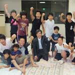 地元スポーツイベントにて