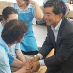企業訪問にて